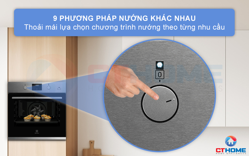 Tùy chọn 9 phương pháp nướng khác nhau tha hồ cho bạn lựa chọn