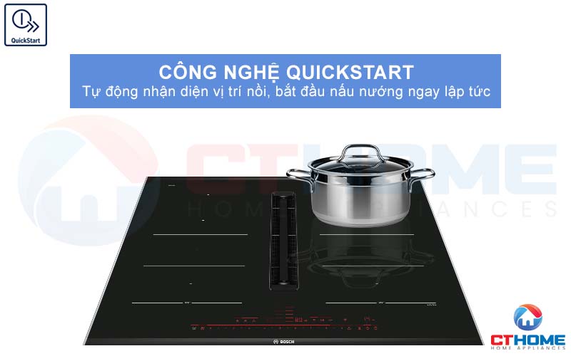 Nhận diện vị trí nồi nhanh chóng với QuickStart