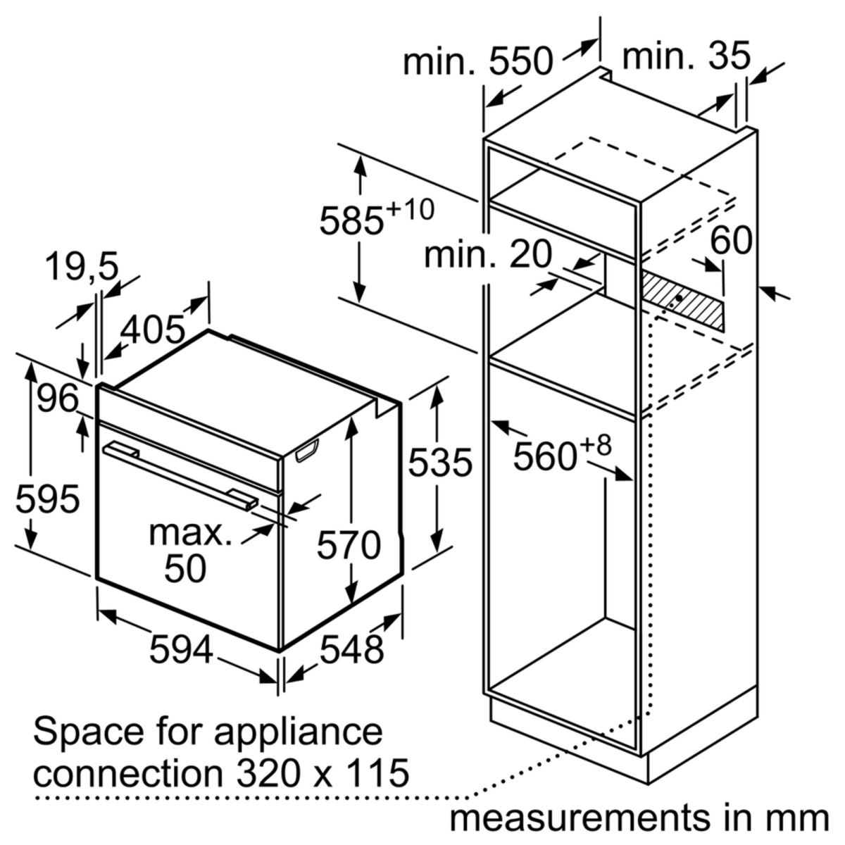 Lò nướng Bosch HBS534BS0B 1