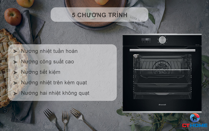 5 chức năng nấu nướng
