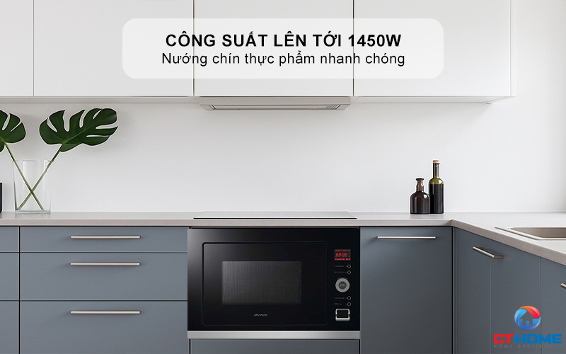 Công suất tối đa lên tới 1450W 