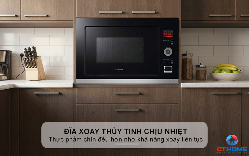 Đĩa xoay thủy tinh chịu nhiệt, đường kính 315mm