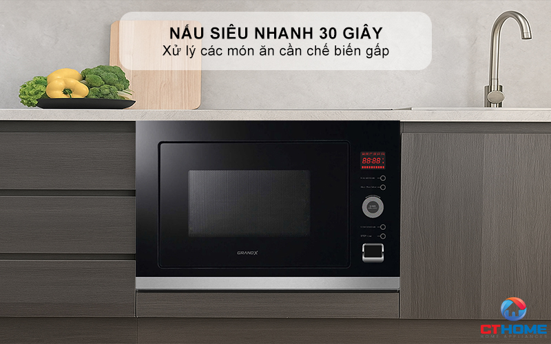 Nấu siêu nhanh 30 giây
