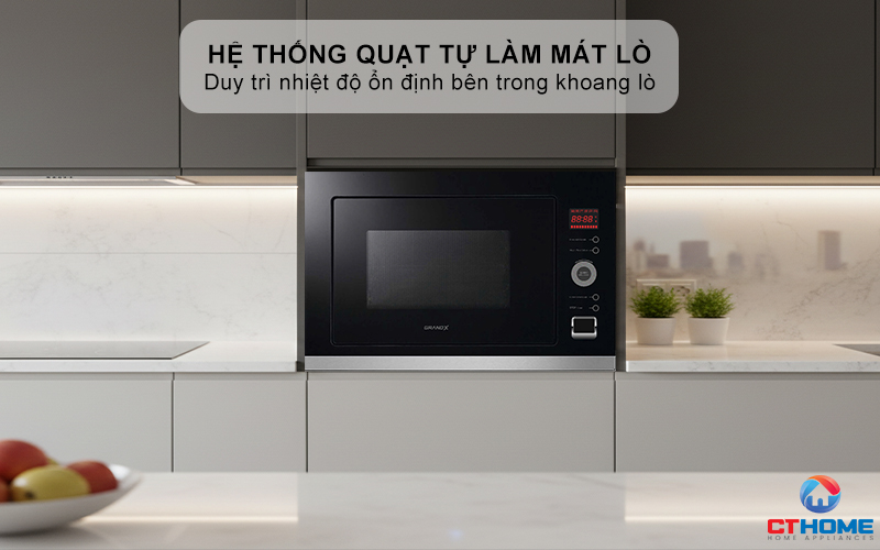 Hệ thống quạt tự làm mát lò