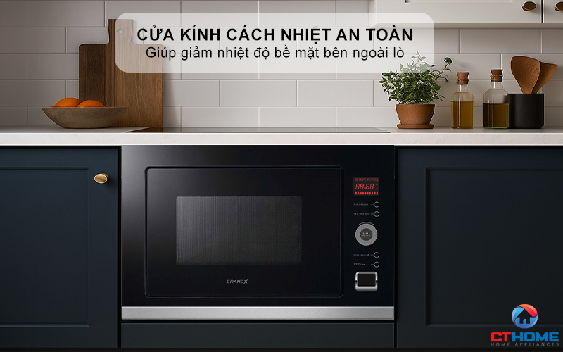 Cửa kính cách nhiệt an toàn với người sử dụng