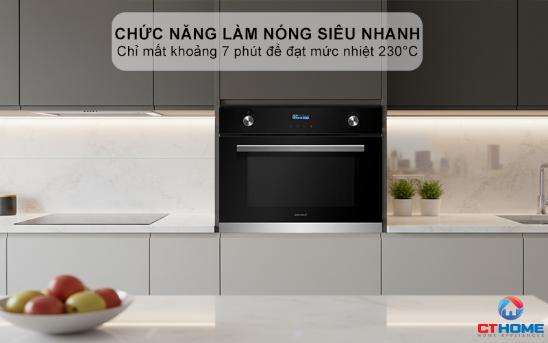 Chức năng làm nóng siêu nhanh