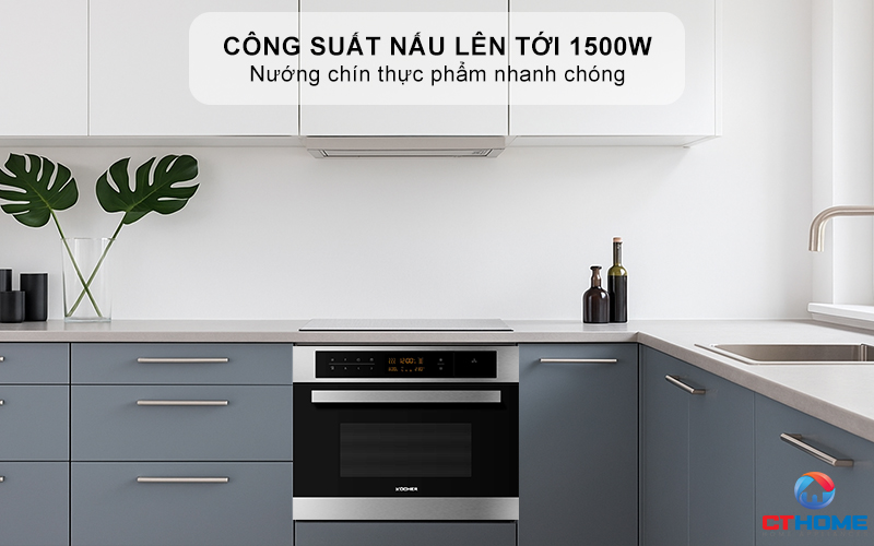 Công suất lên tới 1500W 