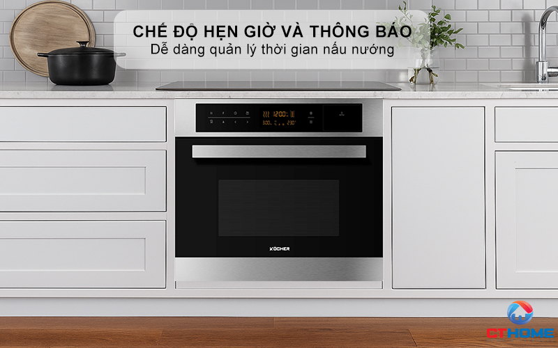 Đồng hồ hẹn giờ và thông báo