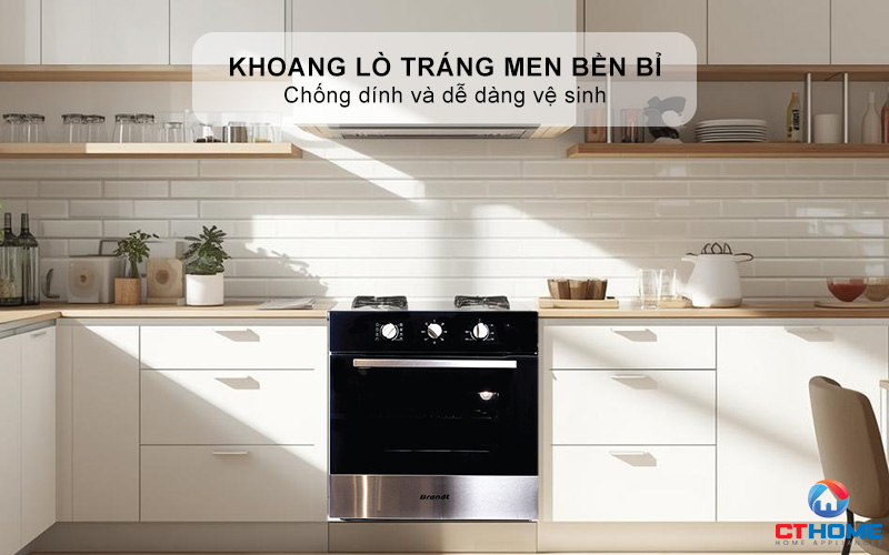 Khoang lò tráng men bền bỉ