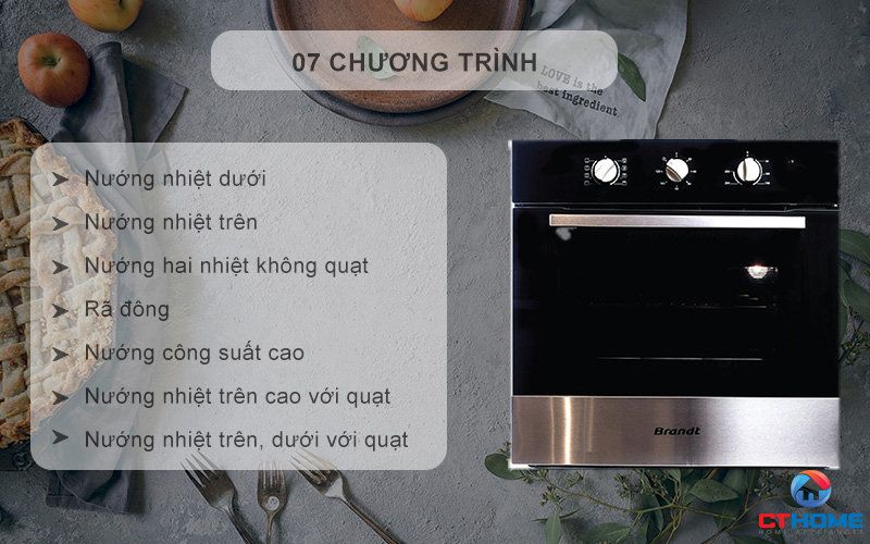 7 chức năng nấu nướng