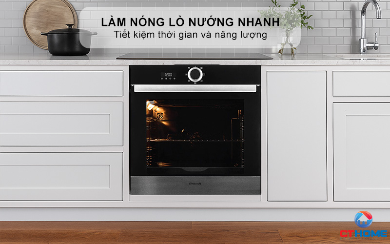 Làm nóng lò nướng nhanh