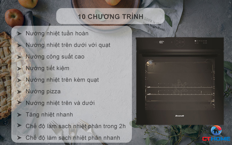 10 chức năng nấu nướng