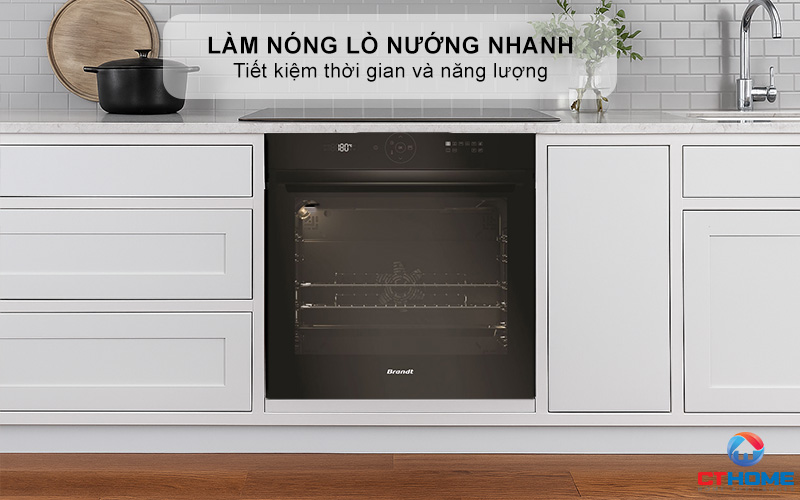Làm nóng lò nướng nhanh