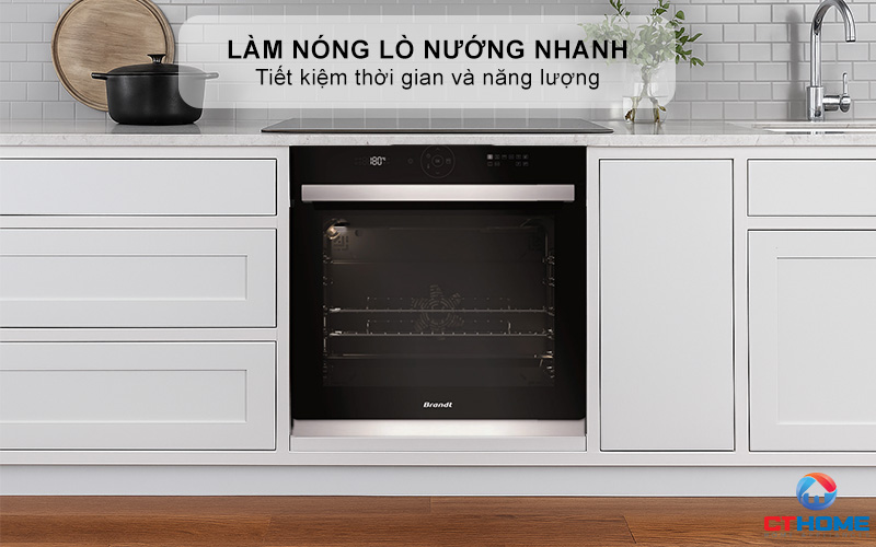 Làm nóng lò nướng nhanh