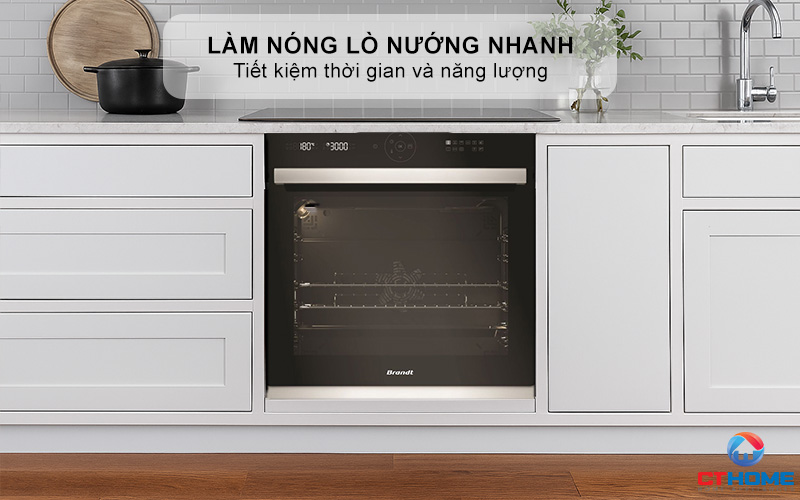 Làm nóng lò nướng nhanh