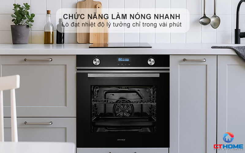 Chức năng làm nóng nhanh siêu nhiệt (Fast Heat) lên đến 300°C