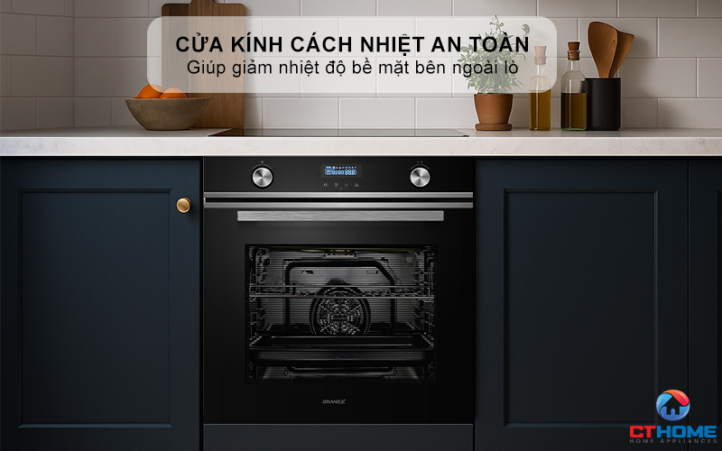 Cửa kính cách nhiệt an toàn với người sử dụng