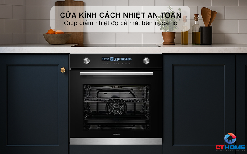 Cửa kính cách nhiệt an toàn với người sử dụng