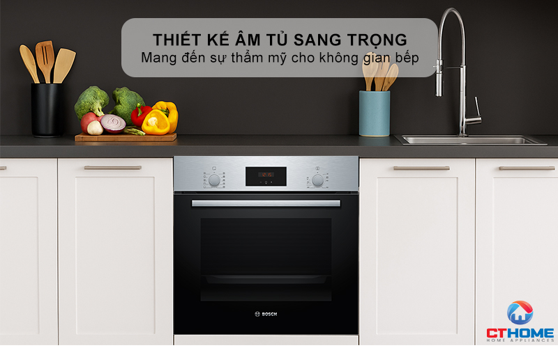 Thiết kế âm tủ sang trọng 