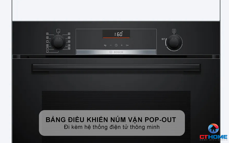 Bảng điều khiển núm vặn Pop-out đi kèm hệ thống điện tử thông minh
