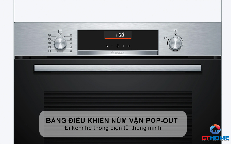 Bảng điều khiển núm vặn Pop-out đi kèm hệ thống điện tử thông minh