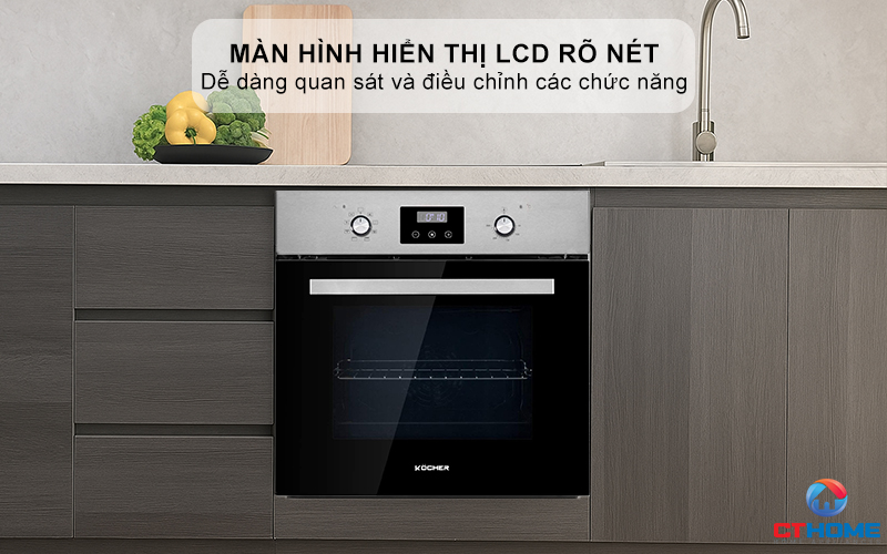 Màn hình hiển thị LCD rõ nét