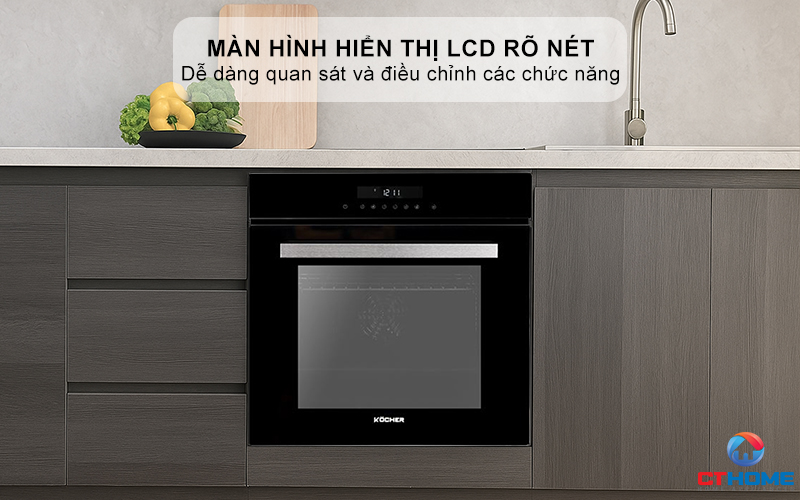 Màn hình hiển thị LCD rõ nét