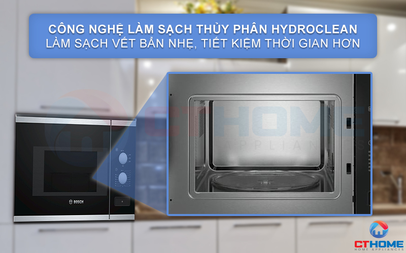 LÒ VI SÓNG ÂM TỦ BOSCH BFL520MS0 SERIE 4 20 LÍT AUTOPILOT 7 8