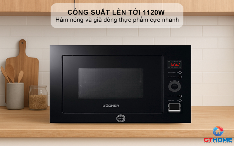 Công suất lên tới 1120W