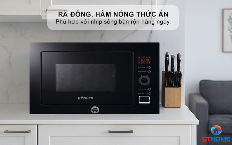 Rã đông, hâm nóng thức ăn