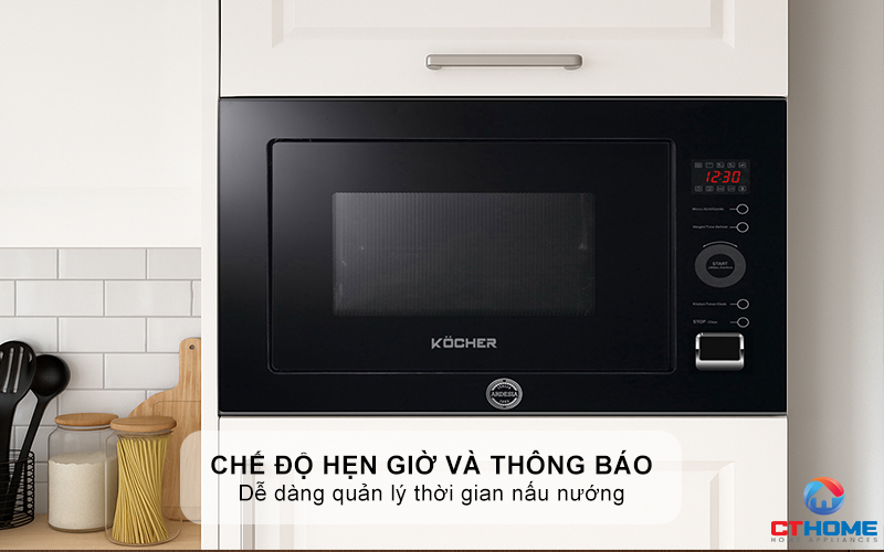 Đồng hồ hẹn giờ và thông báo