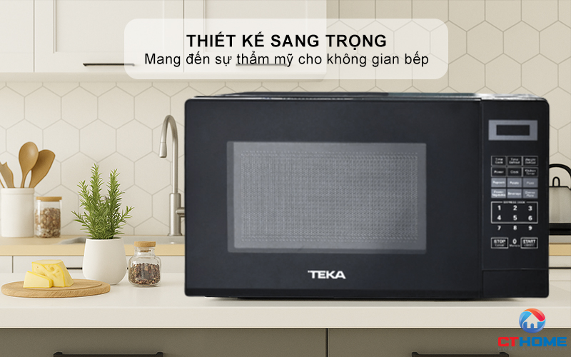 Thiết kế sang trọng mang đến sự thẩm mỹ cho không gian bếp