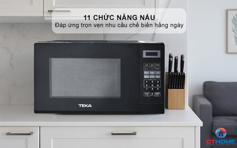 11 chức năng nấu - đáp ứng trọn vẹn nhu cầu chế biến hằng ngày