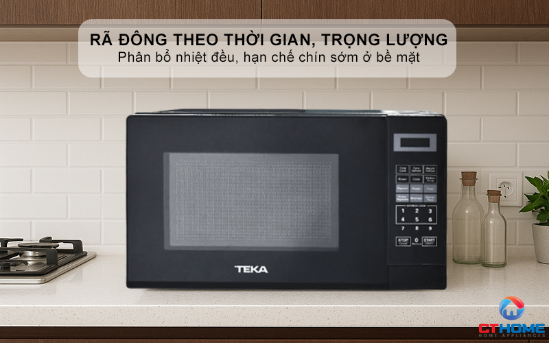 Rã đông theo thời gian và trọng lượng