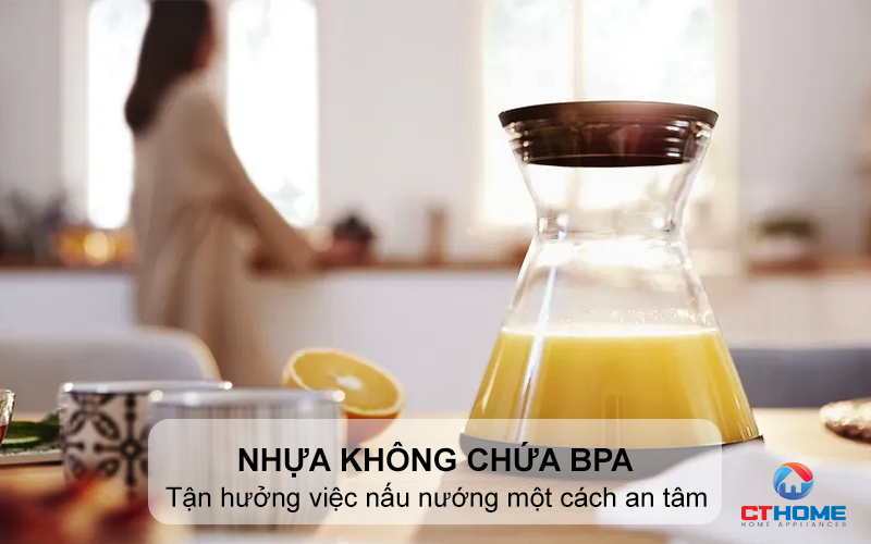Các bộ phận bằng nhựa không chứa BPA