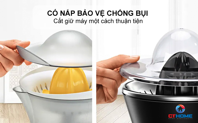 Có nắp bảo vệ chống bụi và cất giữ tiện lợi
