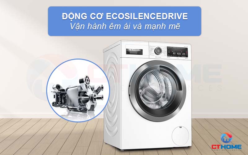 Vận hành máy êm ái hơn nhờ động cơ EcoSilence Drive