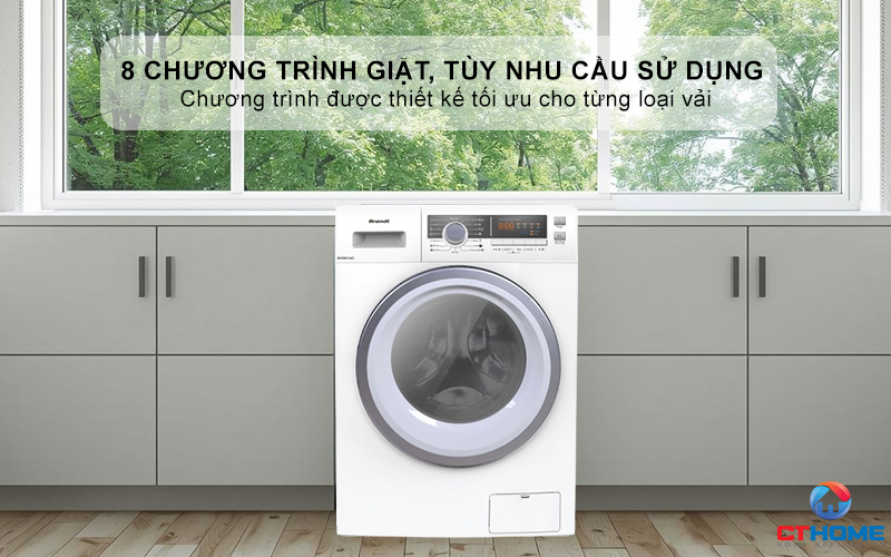 20 Chương trình giặt sấy, tùy nhu cầu sử dụng