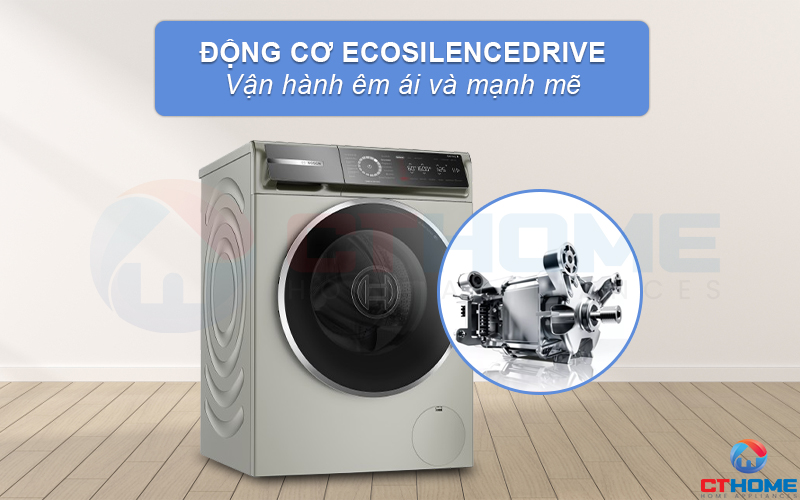 MÁY GIẶT BOSCH WGB2560X0 10KG SERIE 8 MÀU BẠC 1600PRM 11