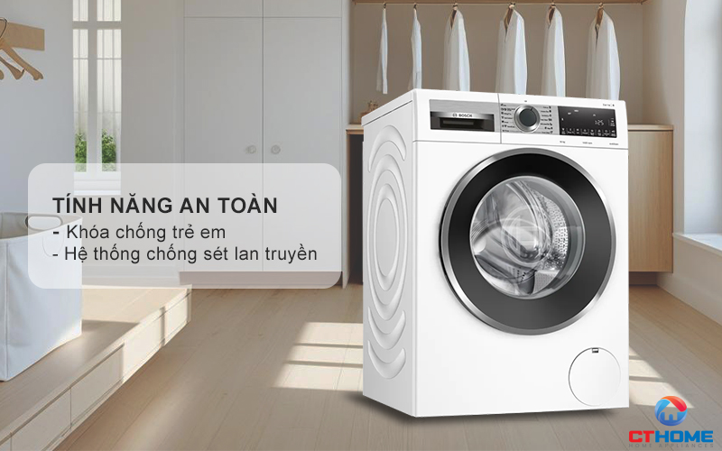 Tính năng an toàn bảo vệ người dùng và thiết bị hiệu quả
