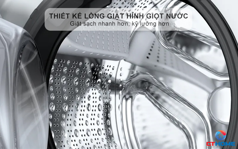 Giặt nhẹ nhàng nhưng sạch sâu