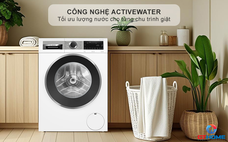 Tiết kiệm nước khi giặt số lượng quần áo ít