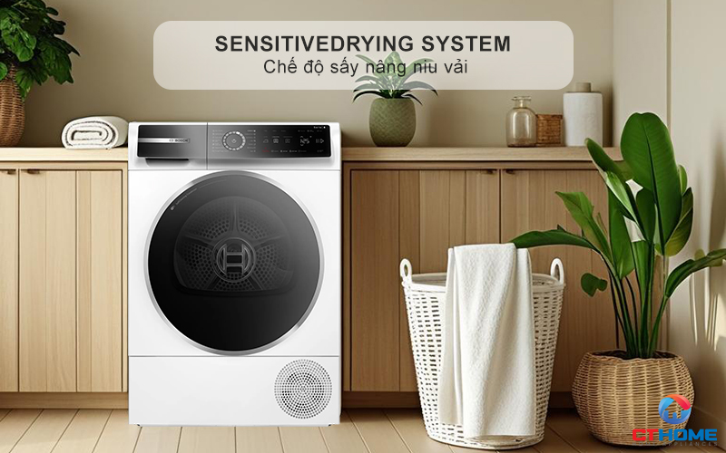 SensitiveDrying System - Chế độ sấy nâng niu vải