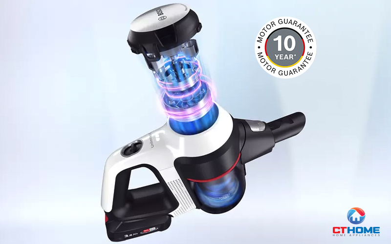 Động cơ TurboSpin hoạt động mạnh mẽ 