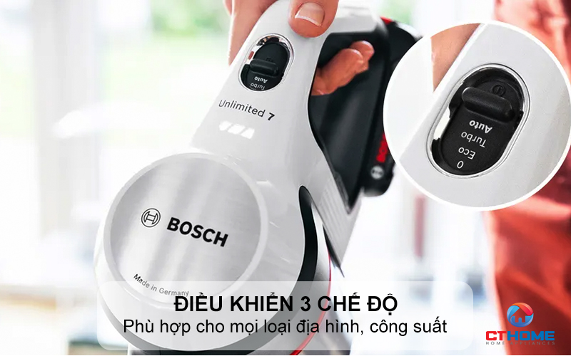Giao diện điều khiển thực tế với 3 chế độ