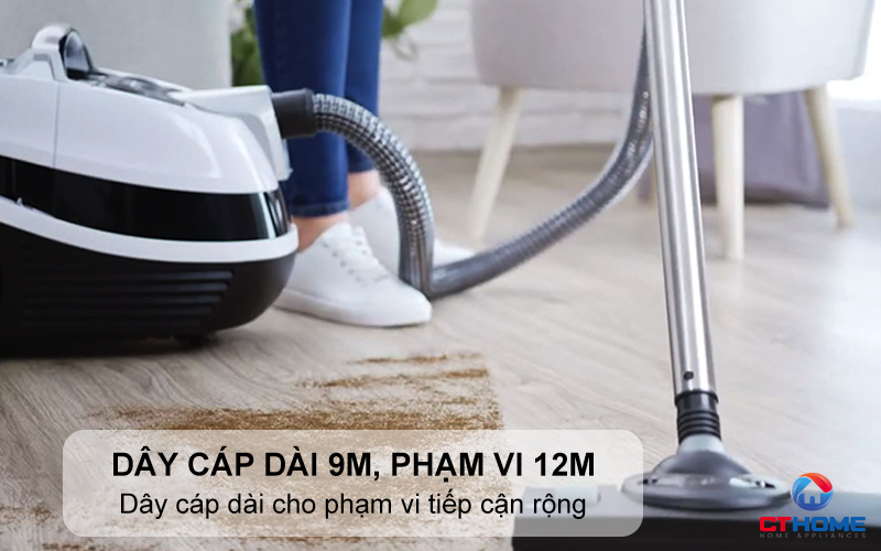 Làm sạch vết bẩn khô và ướt trên mọi bề mặt