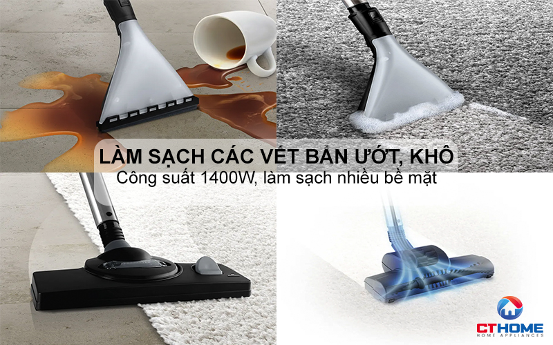 Dây cáp dài cho phạm vi tiếp cận rộng