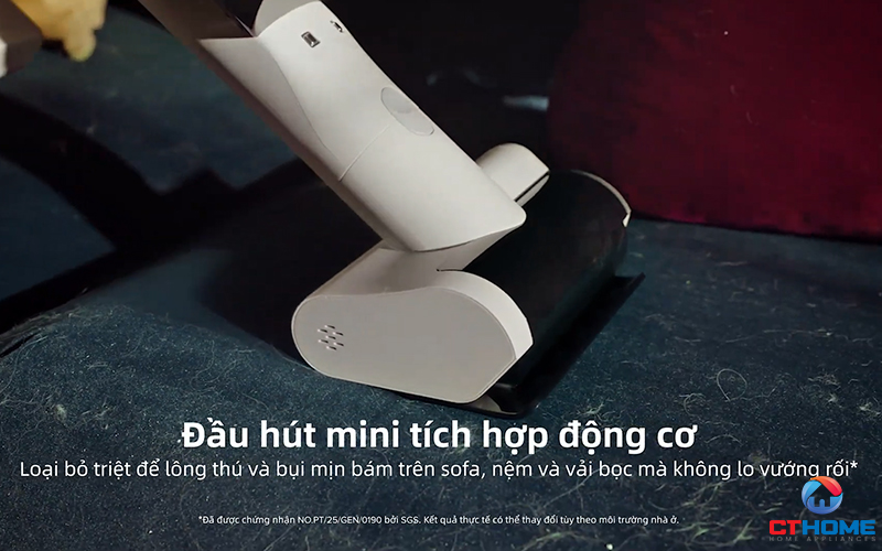 Đầu hút mini tích hợp động cơ