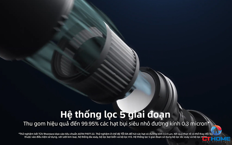 Hệ thống lọc 5 giai đoạn hiệu quả cao