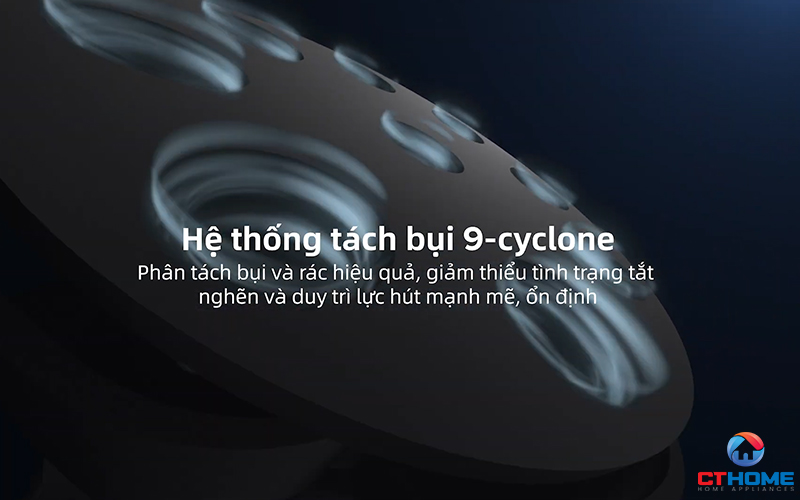 Công nghệ tách bụi 9-cyclone